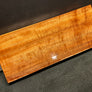 Hawaiian Curly Koa Wood Billet - 23.25" x 9.5" x 1.875+"