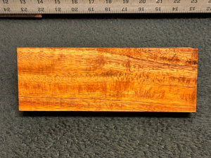 Hawaiian Curly Koa Wood Billet -  8.5" x 3+" x 1.125"