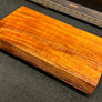 Hawaiian Curly Koa Wood Billet - 14.5" x 7.625+" x 1.875"