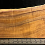 Hawaiian Curly Koa Wood Billet - 12" x (7.5" to 6") x 1"