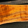 Hawaiian Curly Koa Wood Billet - 12" x (7.5" to 6") x 1"