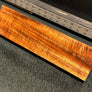 Hawaiian Curly Koa Wood Billet - 12.125" x 3.25" x 1"