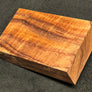 Hawaiian Curly Koa Wood Billet - 6" x 3.75" x 1.625+"