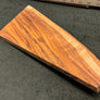 Hawaiian Curly Koa Wood Billet - 13" x (5.5" to 1.5") x 0.875"