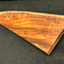 Hawaiian Curly Koa Wood Billet - 13" x (5.5" to 1.5") x 0.875"