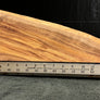 Hawaiian Curly Koa Wood Billet - 13" x (5.5" to 1.5") x 0.875"