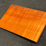 Hawaiian Curly Koa Wood Billet - 7.875" x 5" x 0.25"