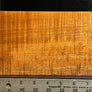 Hawaiian Curly Koa Wood Billet - 7.875" x 5" x 0.25"