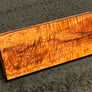 Hawaiian Curly Koa Wood Billet - 6" x 2.375" x 0.875"