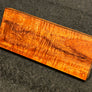 Hawaiian Curly Koa Wood Billet - 6" x 2.375" x 0.875"