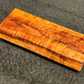 Hawaiian Curly Koa Wood Billet - 6" x 2.375" x 0.875"