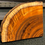 Hawaiian Curly Koa Wood Billet - 6.75" x 5.5" x 0.625"