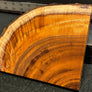 Hawaiian Curly Koa Wood Billet - 6.75" x 5.5" x 0.625"