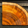 Hawaiian Curly Koa Wood Billet - 6.75" x 5.5" x 0.625"