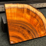 Hawaiian Curly Koa Wood Billet - 6.75" x 5.5" x 0.625"
