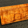 Hawaiian Curly Koa Wood Billet - 5.5" x 3" x 0.375+