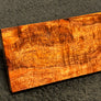 Hawaiian Curly Koa Wood Billet - 5.5" x 3" x 0.375+