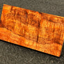 Hawaiian Curly Koa Wood Billet - 5.5" x 3" x 0.375+