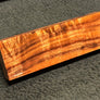 Hawaiian Curly Koa Wood Billet - 7.5" x 2.375" x 1.125"