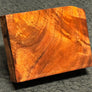 Hawaiian Curly Koa Wood Billet - 4" x 3" x 1