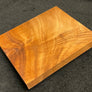 Hawaiian Curly Koa Wood Billet - 6.75" x 5.75" x 0.75"