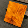 Hawaiian Curly Koa Wood Billet - 6.75" x 5.75" x 0.75"