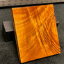 Hawaiian Curly Koa Wood Billet - 6.75" x 5.75" x 0.75"