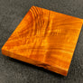 Hawaiian Curly Koa Wood Billet - 6.75" x 5.75" x 0.75"