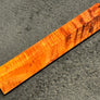 Hawaiian Curly Koa Wood Billet - 8.5" x 1.125" x 1.125