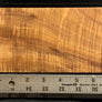 Hawaiian Curly Koa Wood Billet - 7" x 3.875+" x 0.75+"
