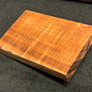 Hawaiian Curly Koa Wood Billet - 6" x 3.875+" x 0.75+"