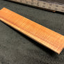 Hawaiian Curly Koa Wood Billet - 12" x 2.25+" x 0.375"