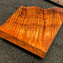 Hawaiian Curly Koa Wood Billet - 6" x 5+" x 1+"