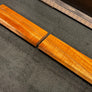 Hawaiian Curly Koa Wood Billet - 12" x 4.125" x 0.875+" (set of 2)