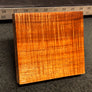 Hawaiian Curly Koa Wood Billet - 5.375" x 5" x 0.875"