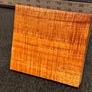 Hawaiian Curly Koa Wood Billet - 5.375" x 5" x 0.875"