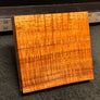 Hawaiian Curly Koa Wood Billet - 5.375" x 5" x 0.875"