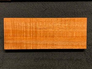 Hawaiian Curly Koa Wood Billet -  7.875" x 3" x 0.875+"