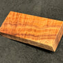 Hawaiian Curly Koa Wood Billet - 5.75" x 2.5" x 0.875+"