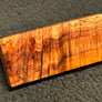 Hawaiian Curly Koa Wood Billet - 5.75" x 2.5" x 0.875+"