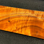 Hawaiian Curly Koa Wood Billet - 9.75" x 4.875" x 0.75"