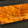 Hawaiian Curly Koa Wood Billet - 9.75" x 4.875" x 0.75"