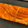 Hawaiian Curly Koa Wood Billet - 9.75" x 4.875" x 0.75"