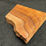 Hawaiian Curly Koa Wood Billet - 5.25" x (4.25" to 2.75") x 0.875"