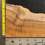 Hawaiian Curly Koa Wood Billet - 5.25" x (4.25" to 2.75") x 0.875"