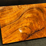 Hawaiian Curly Koa Wood Craft and Project Blank - 10" x 6.75" x 0.875+"