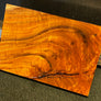 Hawaiian Curly Koa Wood Craft and Project Blank - 10" x 6.75" x 0.875+"