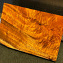 Hawaiian Curly Koa Wood Craft and Project Blank - 10" x 6.75" x 0.875+"
