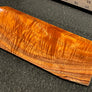 Hawaiian Curly Koa Wood Billet - 8.25" x 3.125" x 1+"