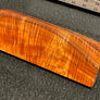 Hawaiian Curly Koa Wood Billet - 8.25" x 3.125" x 1+"